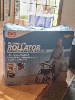 Aluminum Rollator (CVS) BRAND NEW IN BOX