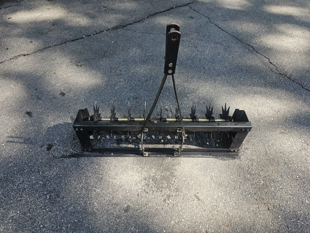 Brinly 40" Heavy Duty Tow Behind Aerater for Riding Lawn Mower