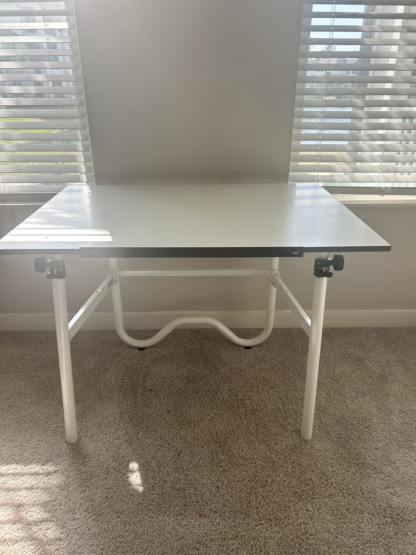 White Artist Desk