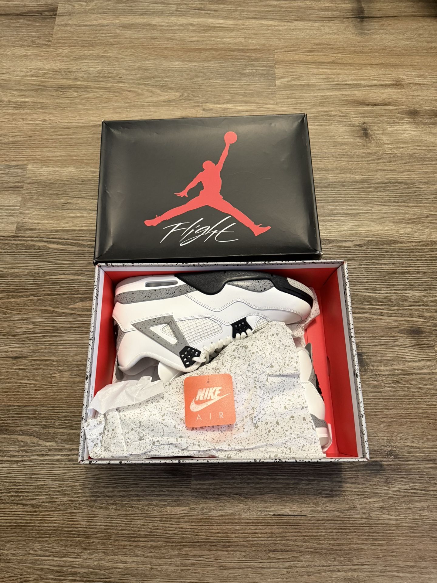 Jordan 4 White Cement (2025)