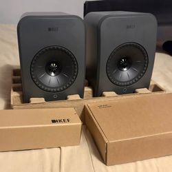 KEF LSX II LT Wireless HiFi Monitor Speakers | Premium Bookshelf System | Uni-Q Driver | High-Resolution Audio