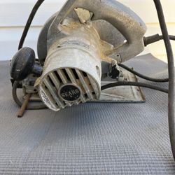 Vintage Craftsman Circular Saw