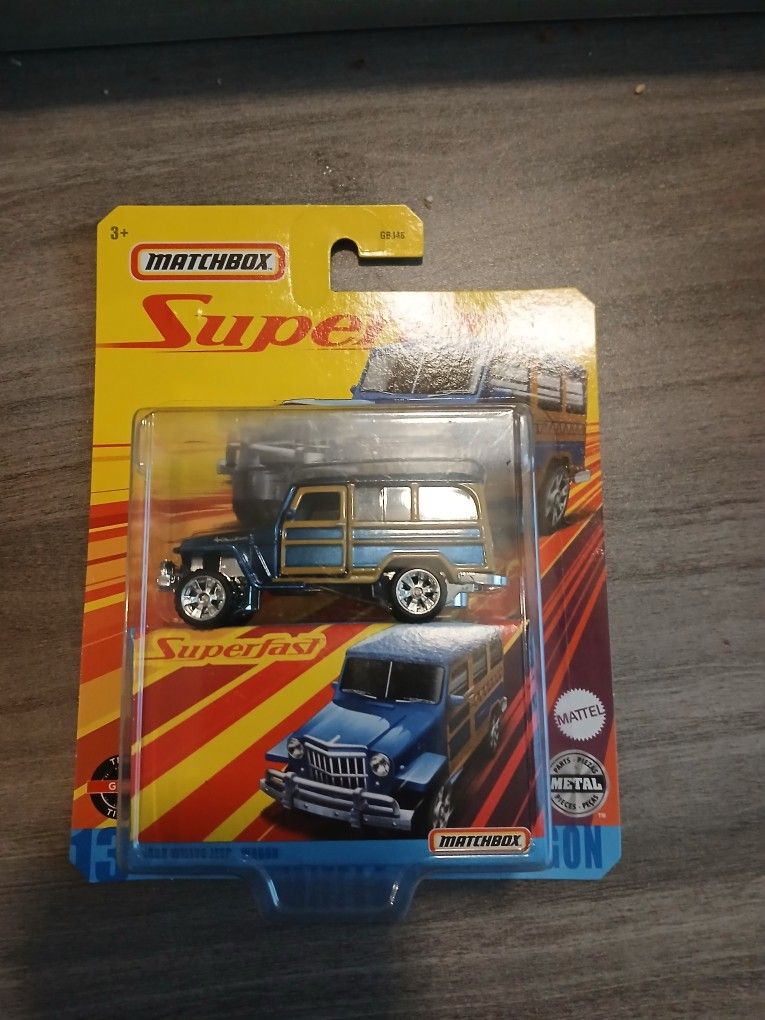 Matchbox Superfast 1962 Willys Jeep Wagon