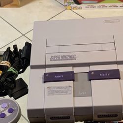 Super Nintendo System Used