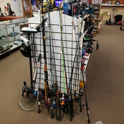 Multiple Fishing Rods And Reels (Penn, Shakespeare) Priced As Low As $15