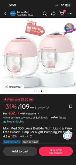 Mom med breast pumps