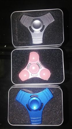 Metal hand spiners $12.00 each