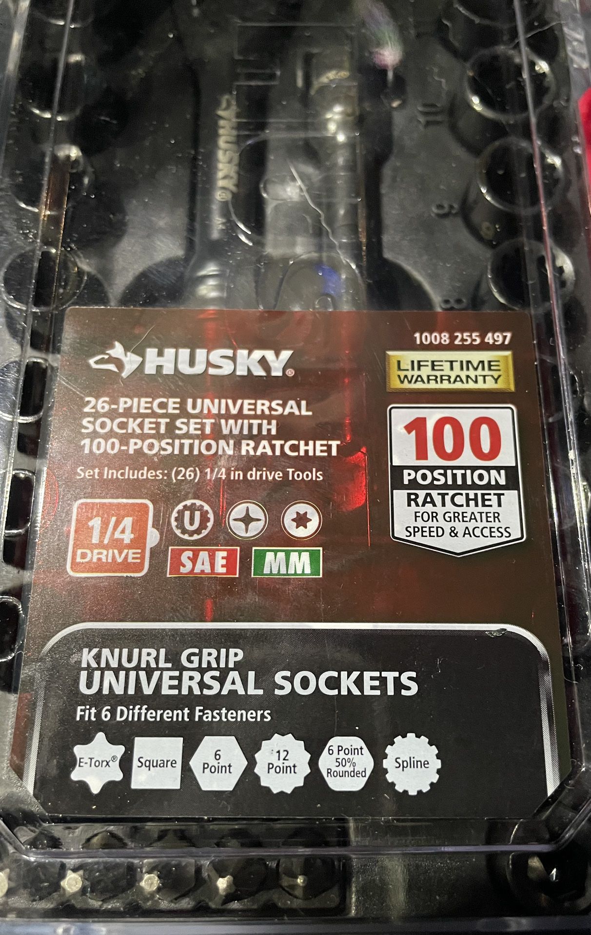 Knurl Grub Universal Sockets