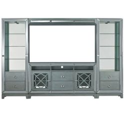 Mirrored Entertainment Center