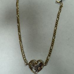 14k Anklet 