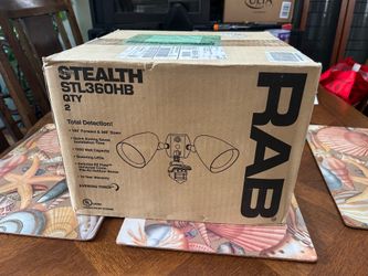 RAB STEALTH 360HB OUTDOOR MOTION, SENSOR AND LIGHTS