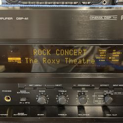 YAMAHA Receiver Amplifiers DSP-A1