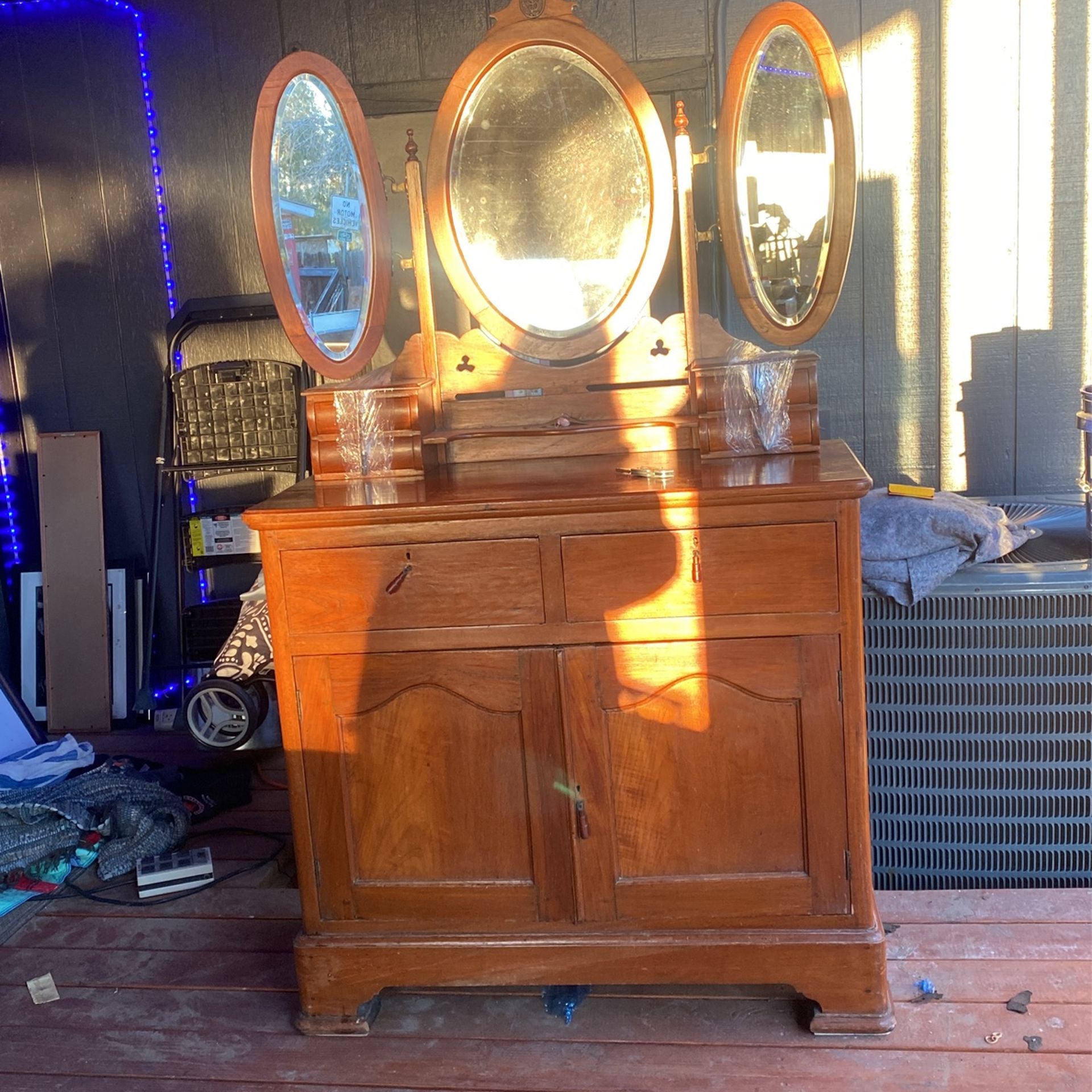 Antique Dresser Cabinet