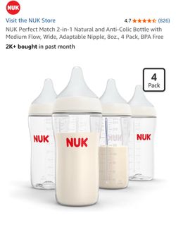 NUK bottles