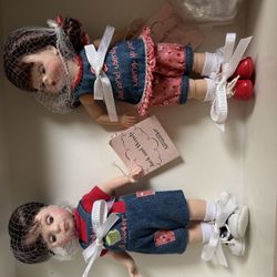 Madame Alexander Jack And Wendy Doll Set