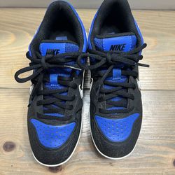 Nike Alpha Huarache Varsity Low MCS baseball cleats. 