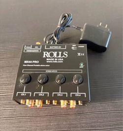 Rolls MX44 Pro Four Channel Portable Stereo Mixer