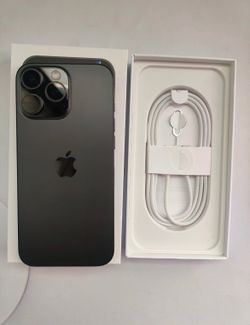 Open Box iPhone 16 Pro Max Black Titanium 256GB