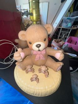 Vintage Ceramic Bear From 1970/80s Refurbished 