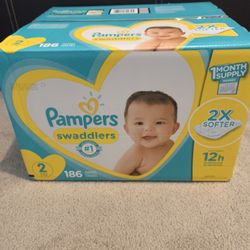 Pampers Swaddler Sz 2 