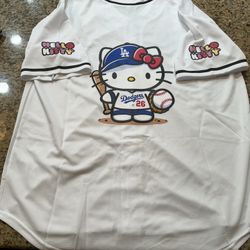 New Hello kitty Dodger inspired jersey 
