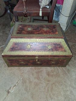 Antique storage box