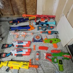 Nerf Gun Lot