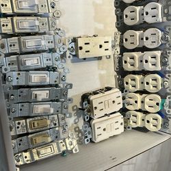 Electrical outlet 2 Weather Resistant One Temper Resistant 30 Different Electrical Outlet Outlets And 34 Leviton Switches