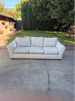 White sofa couch