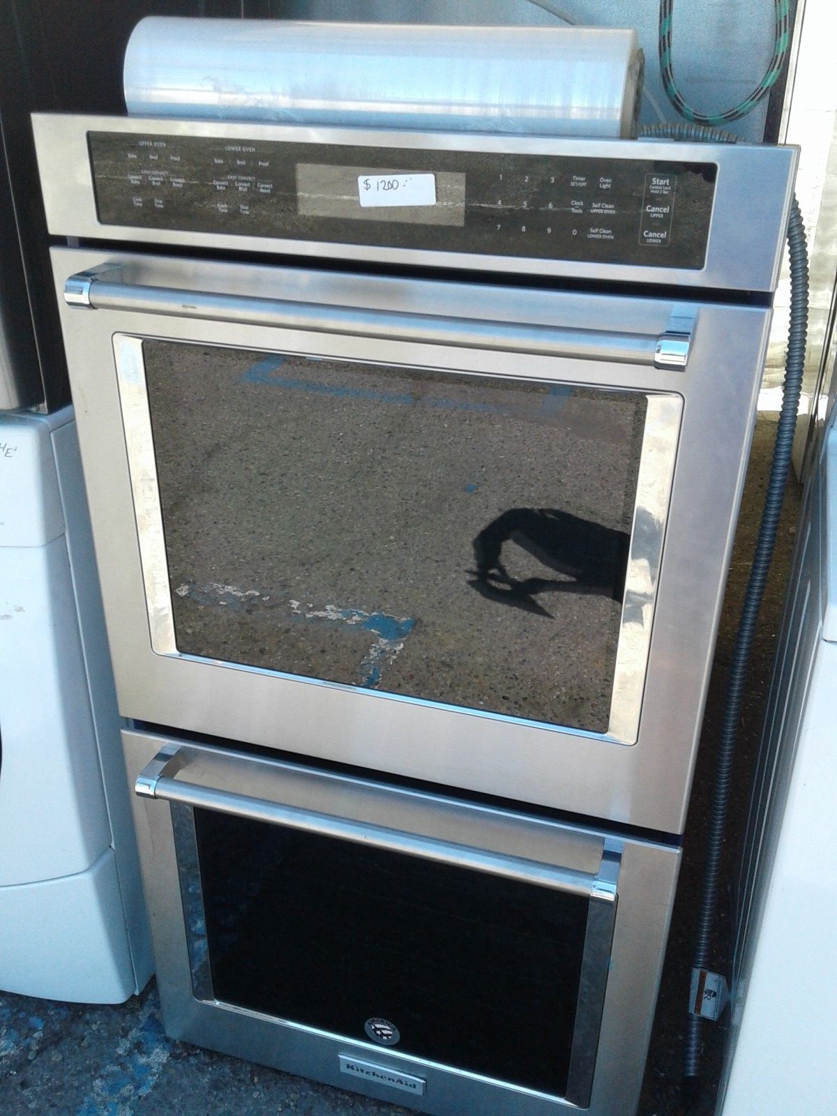 Kitchen Aid Double Wall Oven Electric 24" inch