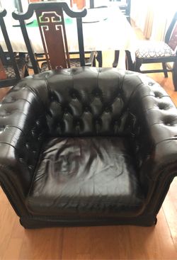 Leather Sofa Set