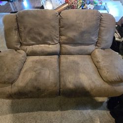 Loveseat Couch With Recliner