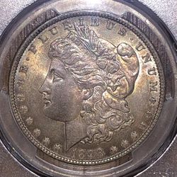 American Old Silver Coin (1898 Morgan Dollar)