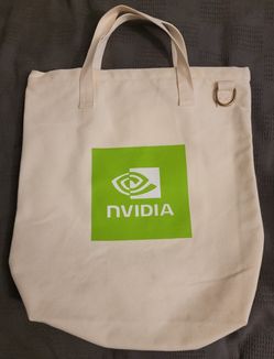 2025 NVIDIA GTC AMAZON Natural Cottom
Shopping Tote Bags Eco 16" x 14" x 3"