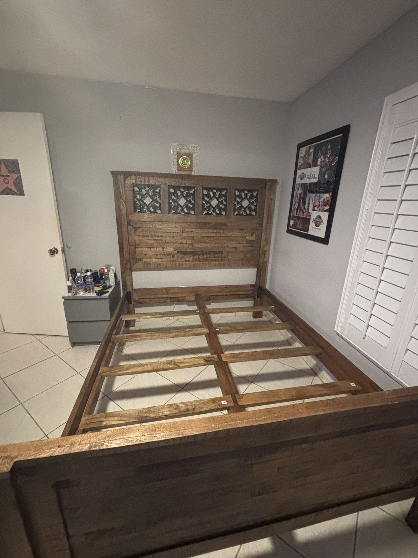 Vintage Queen Bed Frame