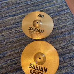 Sabian B8. 13” hi hats