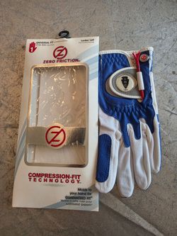 Zero Friction Women's Synthetic Performance Golf Glove Left Hand One Size