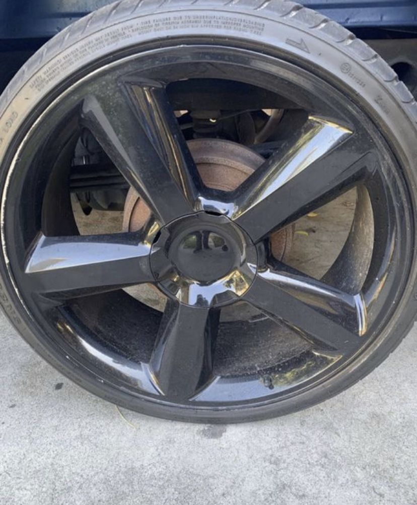 Chevy Lt Rims 6 lug 24’s
