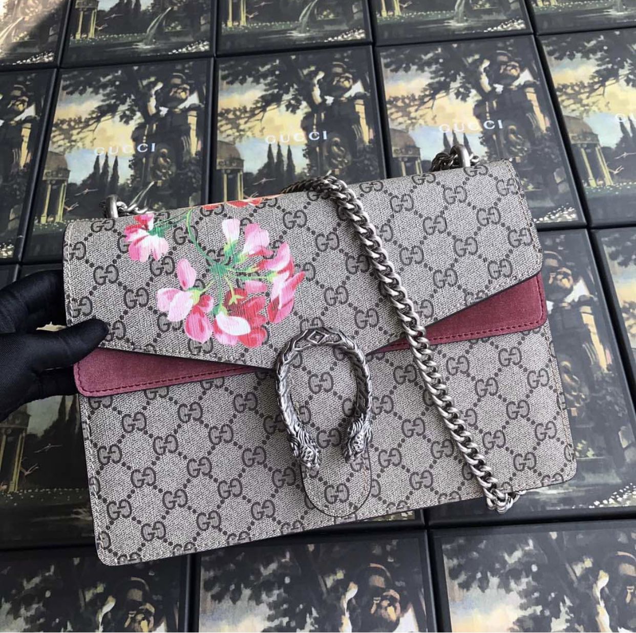 Gucci floral Dionysus bag