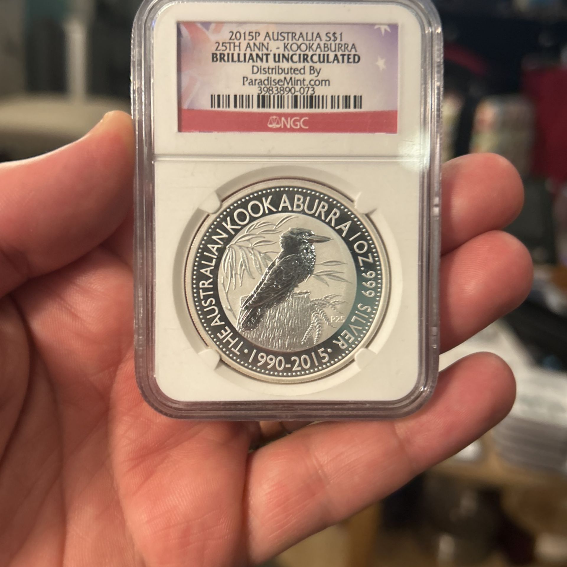 2015P Australia 🇦🇺 $1 Kookaburra 