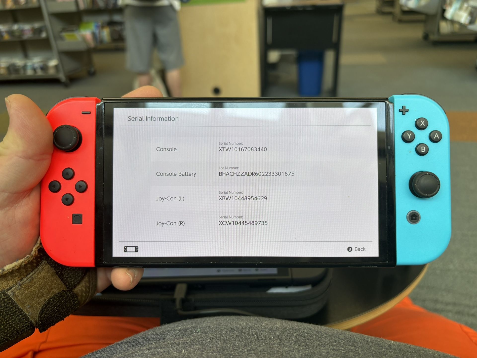 Switch OLED