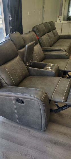 New reclining loveseat