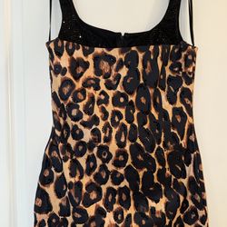 Women’s Cheetah Print Dress