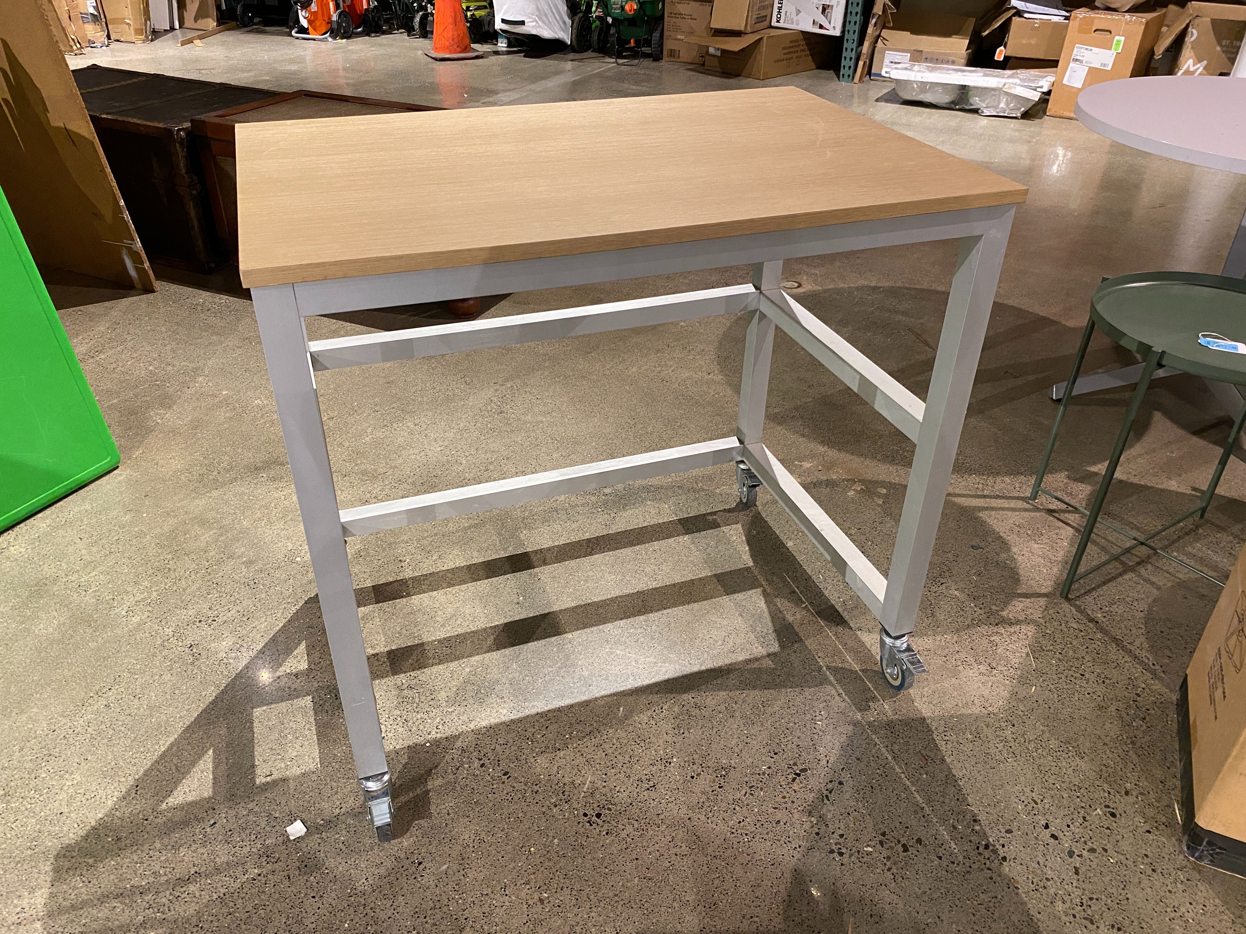 Three Sided Rolling Prep Table