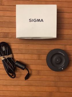 Sigma USB Dock For Nikon Mount Mint Condition