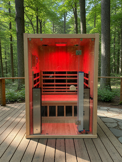 2025 Clearlight Sanctuary-2 Basswood Sauna – Like New with Red Light Tower – Hollister, CA