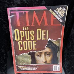 Time Magazine April 24, 2006- The Opus Del Code- The Da Vinci Code