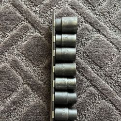 MAC -1/2” Drive Impact Sockets, 6 Points 