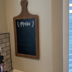 Menu sign