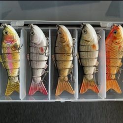 Lifelike Swimbaits 5pack With Box 